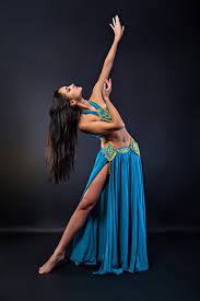 ORIENTALE BLEUE miniature danse Fusion Orientale